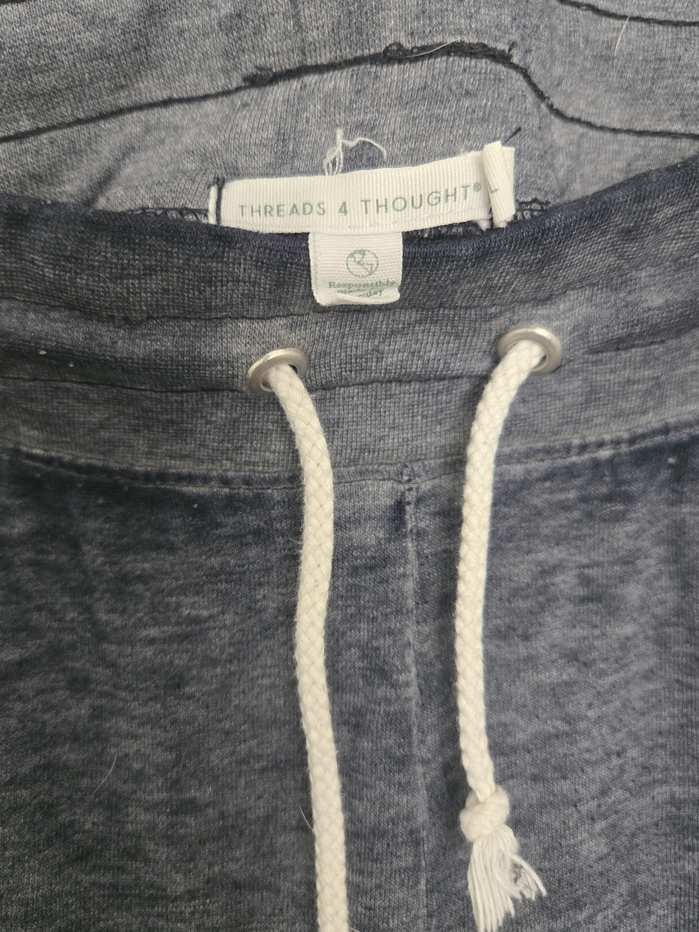 Threads 4 Thought Charcoal Gray Drawstring Joggers - Picture 3 of 4
